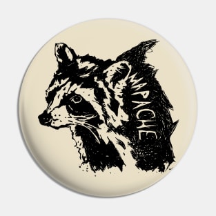 Mapache Pin