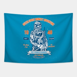 Space Monkey Astronaut T-shirt Tapestry