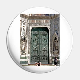 Florence. The Duomo door. Pin