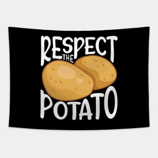 Respect the Potato Tapestry