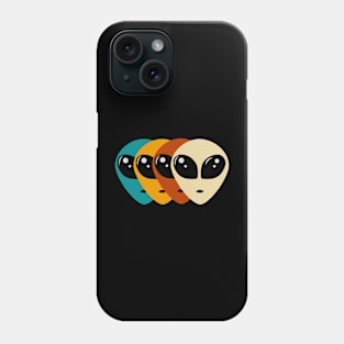 retro alien Phone Case