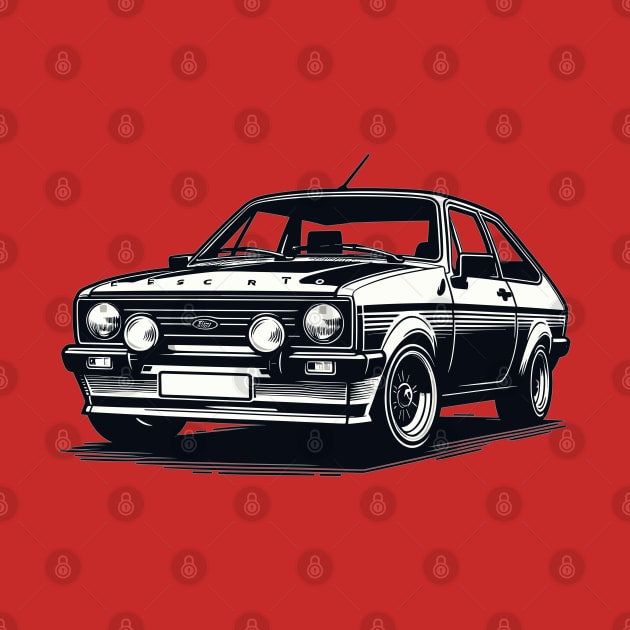 Ford Escort by Vehicles-Art