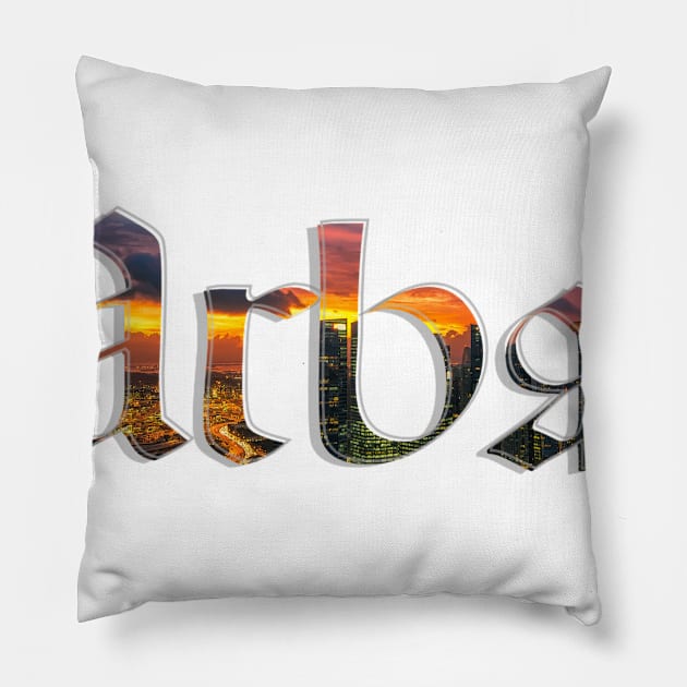 Urban Pillow by afternoontees