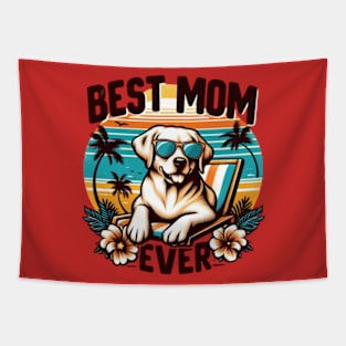 best mother ever dog funny Tapestry