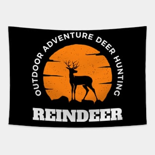 Outdoor Adventure Deer Hunting Tapestry