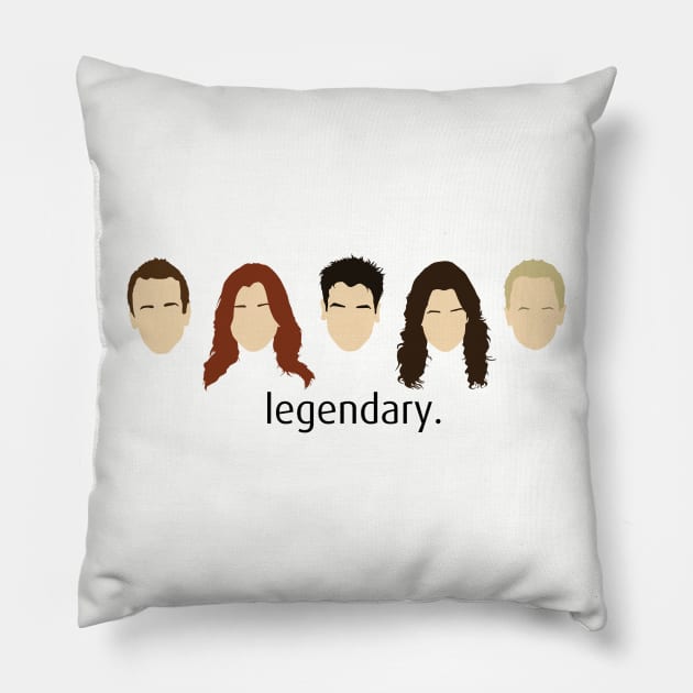 Legendary | Simple HIMYM Pillow by kingsrock