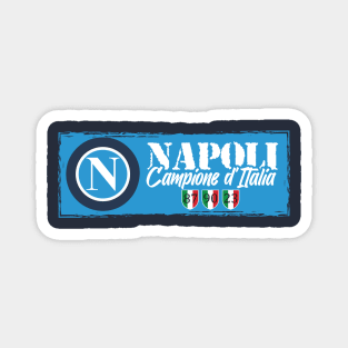 Napoli champion of Italy Magnet