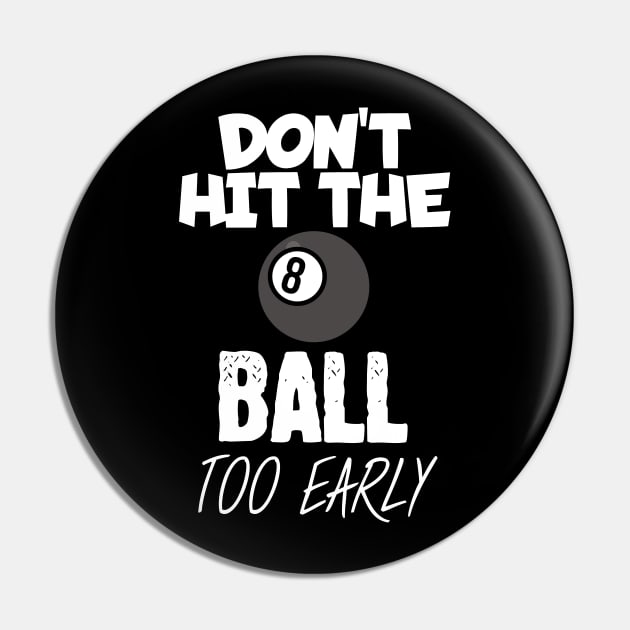 Don't hit the ball Pin by maxcode