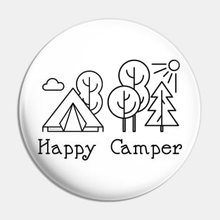 Happy Camper Pin