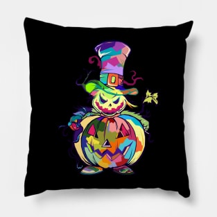 Halloween Pumpkins wpap pop art Pillow