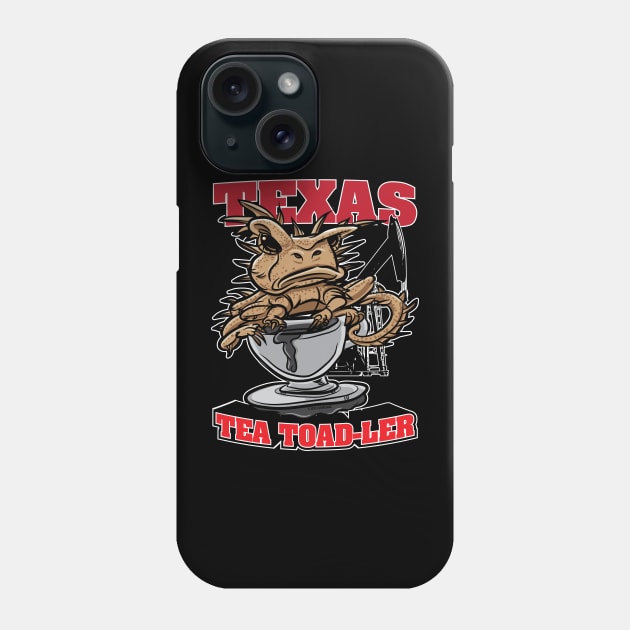 Texas Tea Toad Phone Case by eShirtLabs