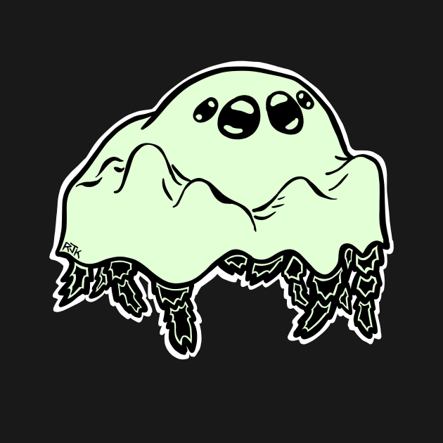 Little Ghost Spider (Too Cute to be Scary) by RJKpoyp