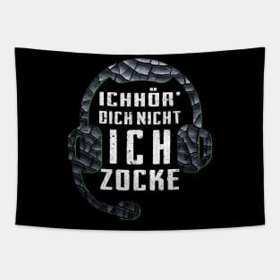 Ich Hör Dich Nicht Ich Zocke Tapestry