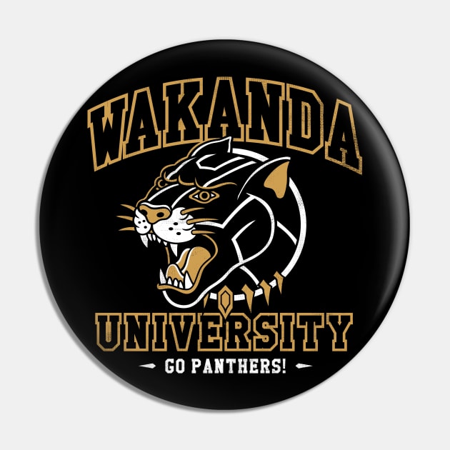 Wakanda University Pin by Nemons