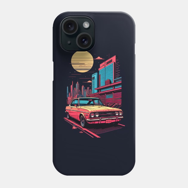 Retro Vice City Car Phone Case by DeathAnarchy