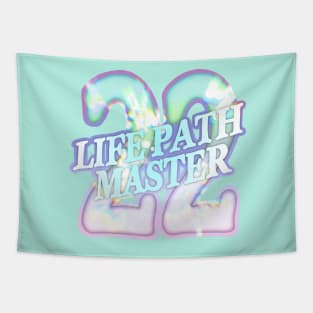 Life Path Master Number 22 Tapestry