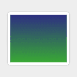 Ombre | Gradient Colors | Blue and Green | Magnet