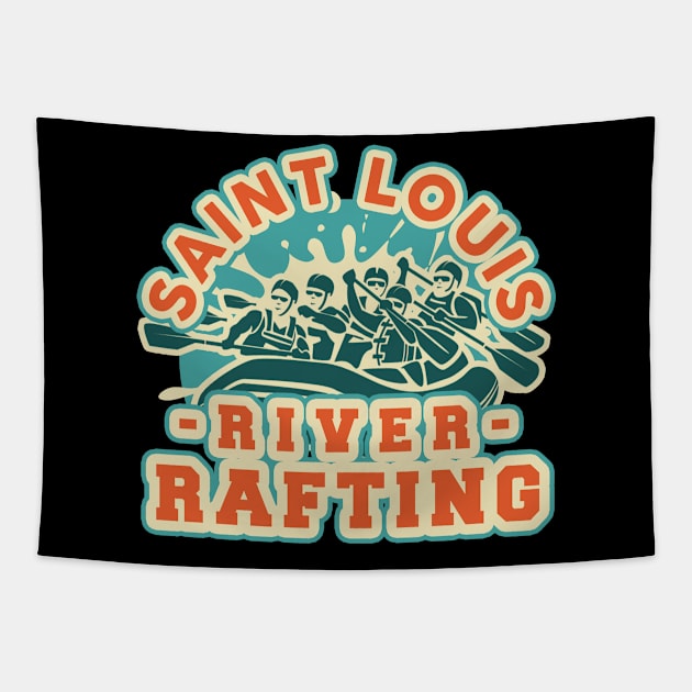 Saint Louis whitewater rafting Tapestry by SerenityByAlex