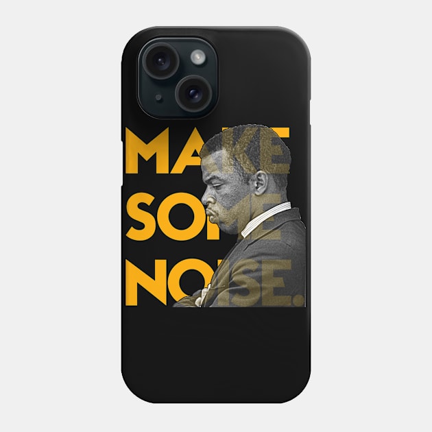 John Lewis // Make Some Noise Good Trouble FanArt Phone Case by darklordpug