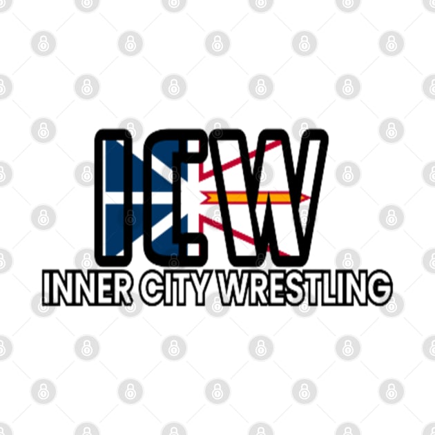 ICW NFLD Logo White by Official ICW Wrestling NFLD