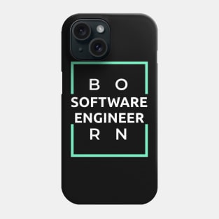 Born Software Engineer Phone Case