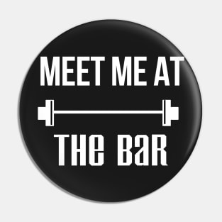 Funny Workout Exercise Gym Weight Lifting Pin