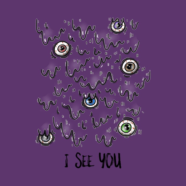 I see you monster eyes by WOAT