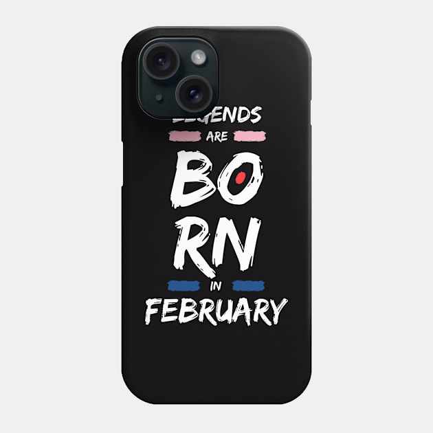 February 29 When Legends Are Born Man Women Child 2024 Phone Case by WILLER