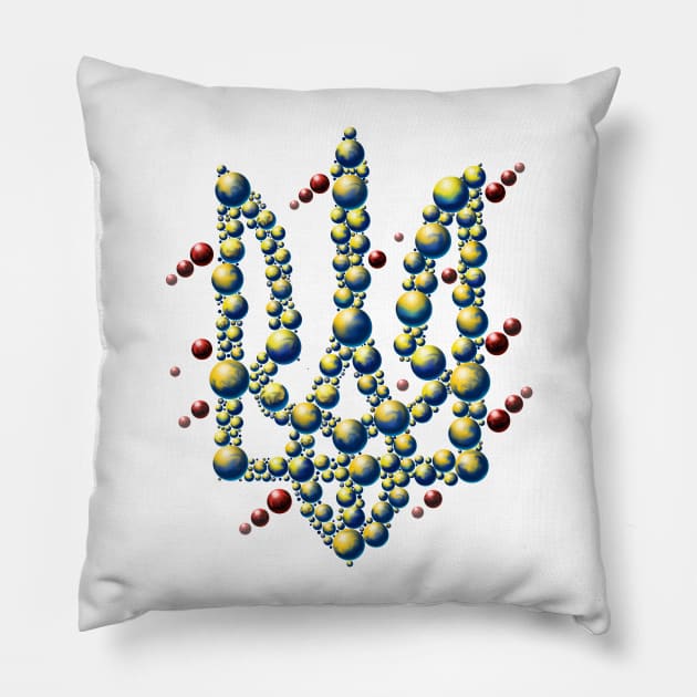 trident balls Pillow by xlhombat