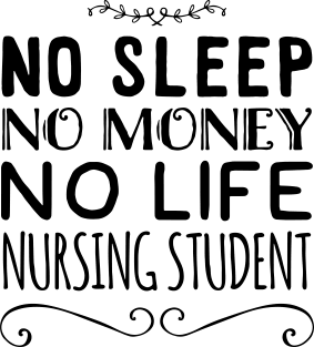 Funny Nursing Student Nurse Gift Idea Magnet