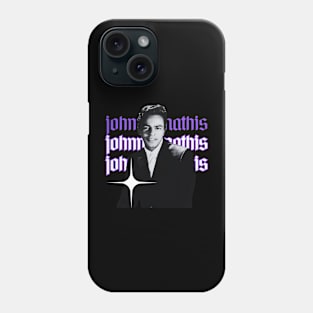 Johnny mathis x 70s retro Phone Case