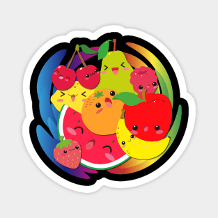 Kawaii Fruits Magnet