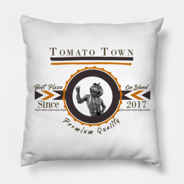 Tomato Town Fortnite Battle Royale Fortnite Pillow Teepublic - tomato town fortnite battle royale pillow