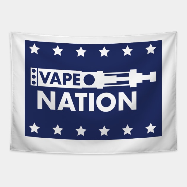 Vape Nation - Vote or Die Tapestry by DankSpaghetti