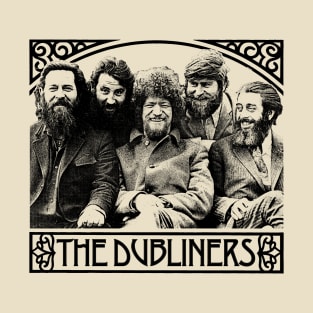 The Dubliners -- Vintage Style Original Design T-Shirt