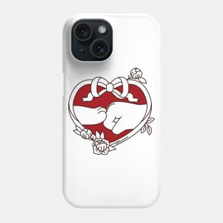 Tattoo Style Loving Paw High-Five Phone Case