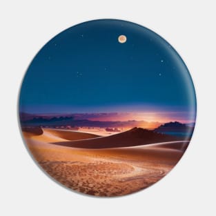 Desert Sands at Night - Starry Pin