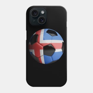 Iceland Soccer Ball Phone Case