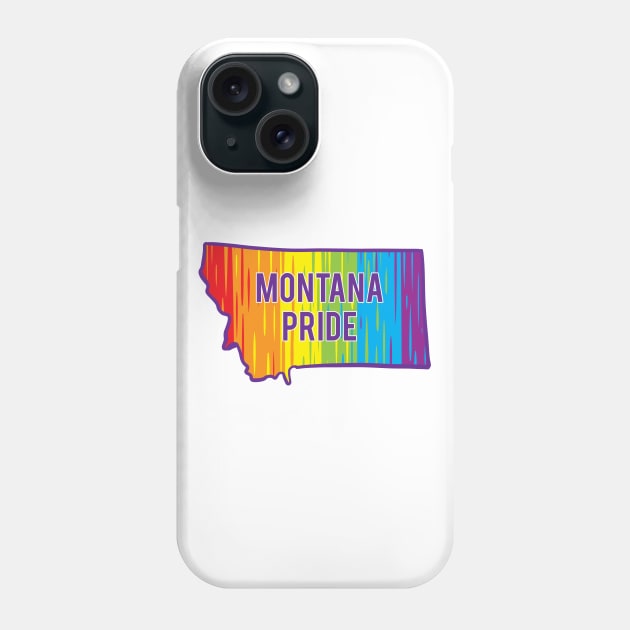 Montana Pride Phone Case by Manfish Inc.