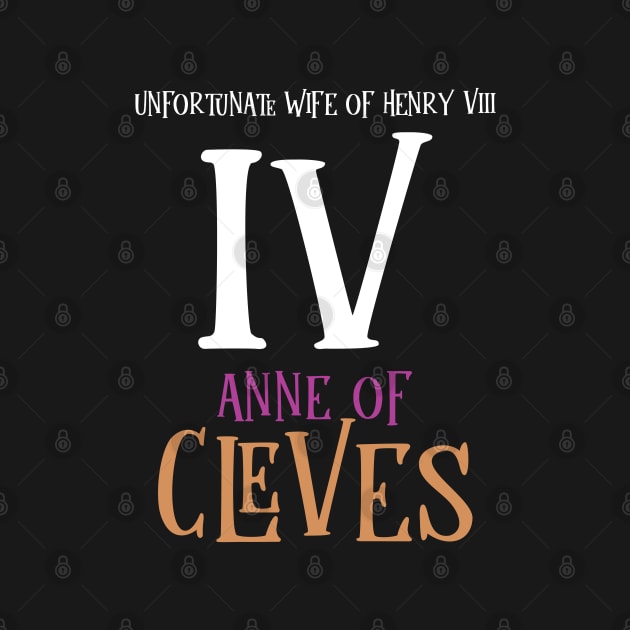 Wife No.4 King Henry VIII - Cleves by VicEllisArt