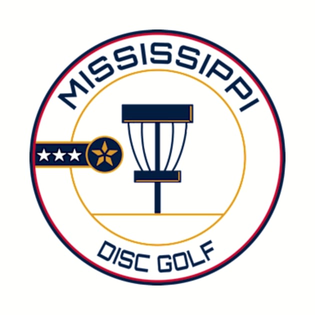 Mississippi Flag Disc Golf by grahamwilliams