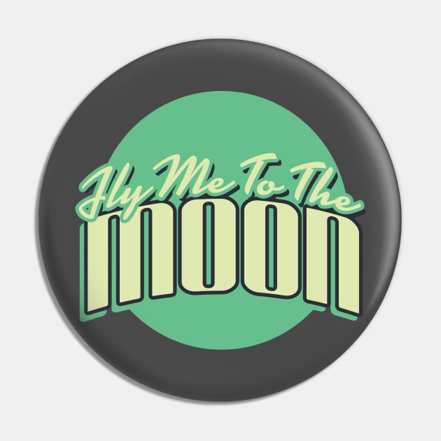 Fly Me To the Moon Pin by monkeyminion