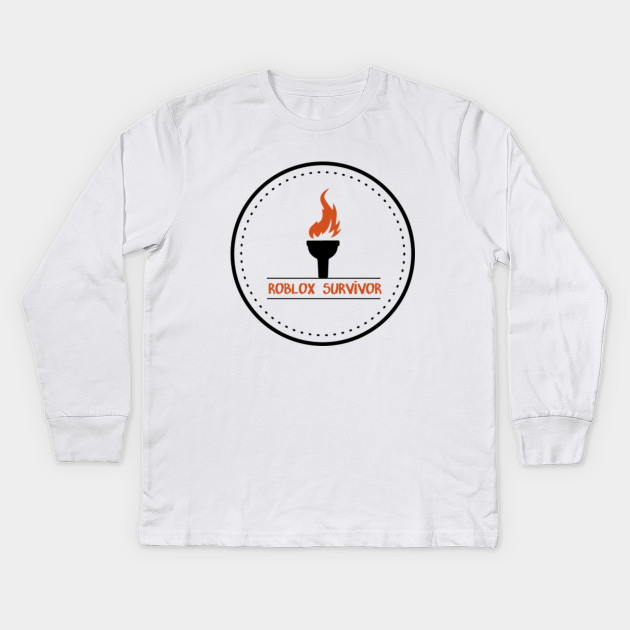 Roblox Survivor Roblox Survivor Kids Long Sleeve T Shirt Teepublic - roblox kids long sleeve t shirts teepublic