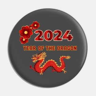 2024 Year of the Dragon Pin