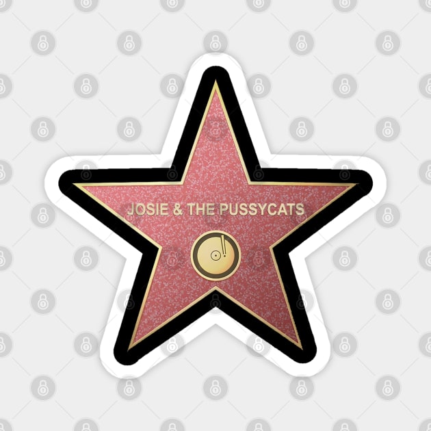 Josie & the Pussycats - Hollywood Star Magnet by RetroZest