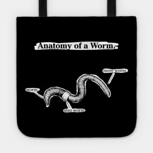 Anatomy of a Worm - Dark Tote