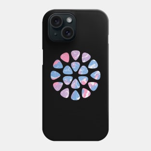 Guitar Picks Circle Pattern Abstract Phone Case