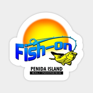 Fish On Penida Island Bali Magnet