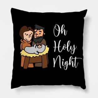 Oh Holy Night Pillow