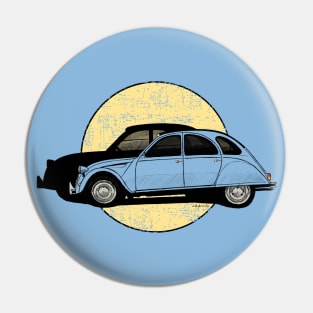 The classic french cute and practical car Pin